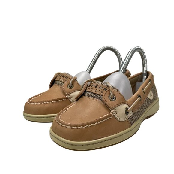 SPERRY Top-Sider Angelfish Linen Oat Boat Shoe 9102047 Women's Size 6 Wide - Picture 6 of 10
